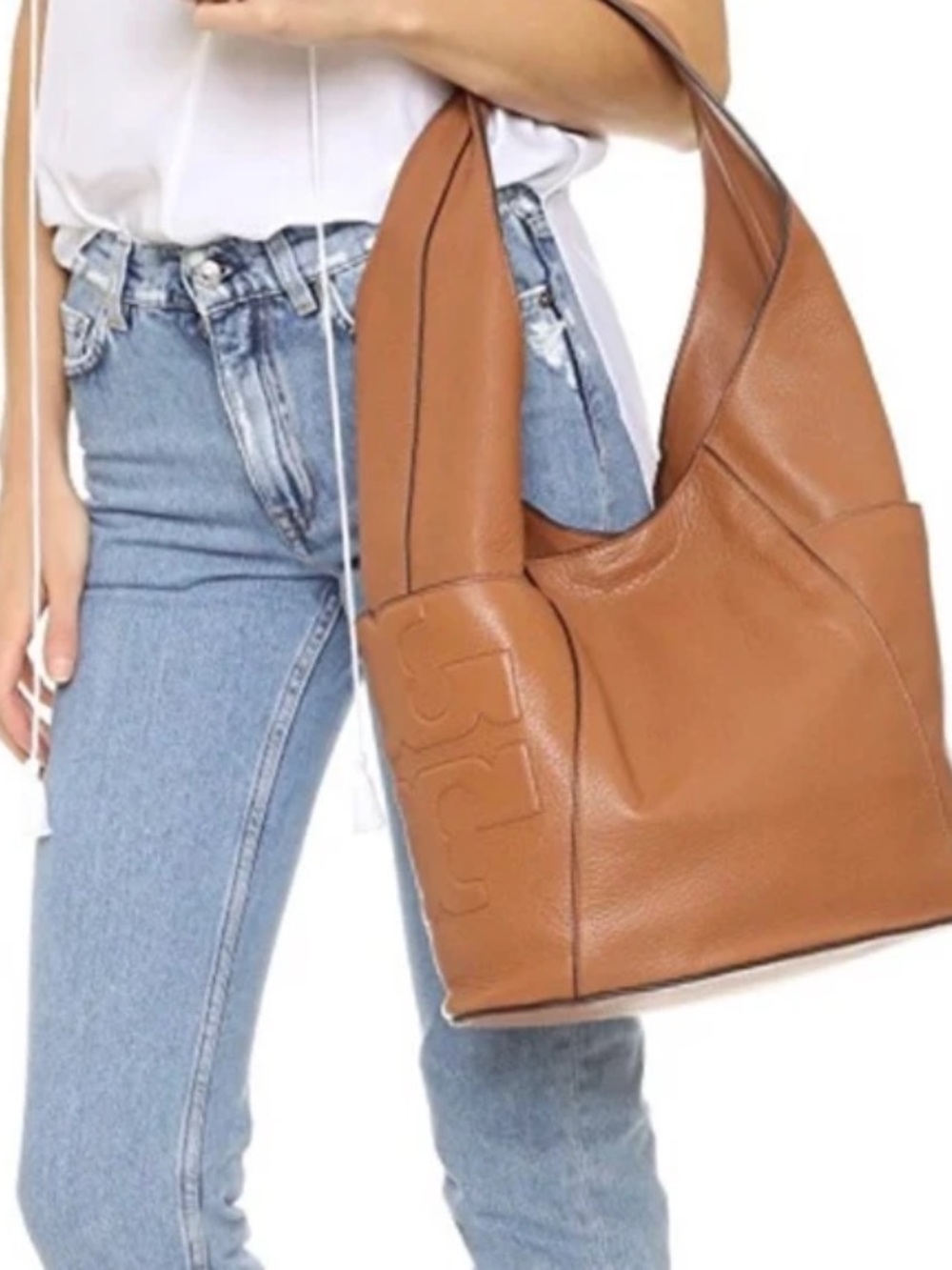 Tory Burch Bombe T Hobo Bag